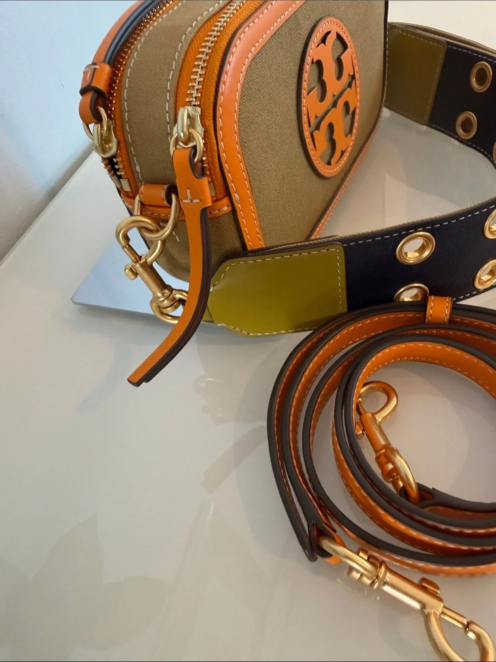 Tory Burch structured crossbody